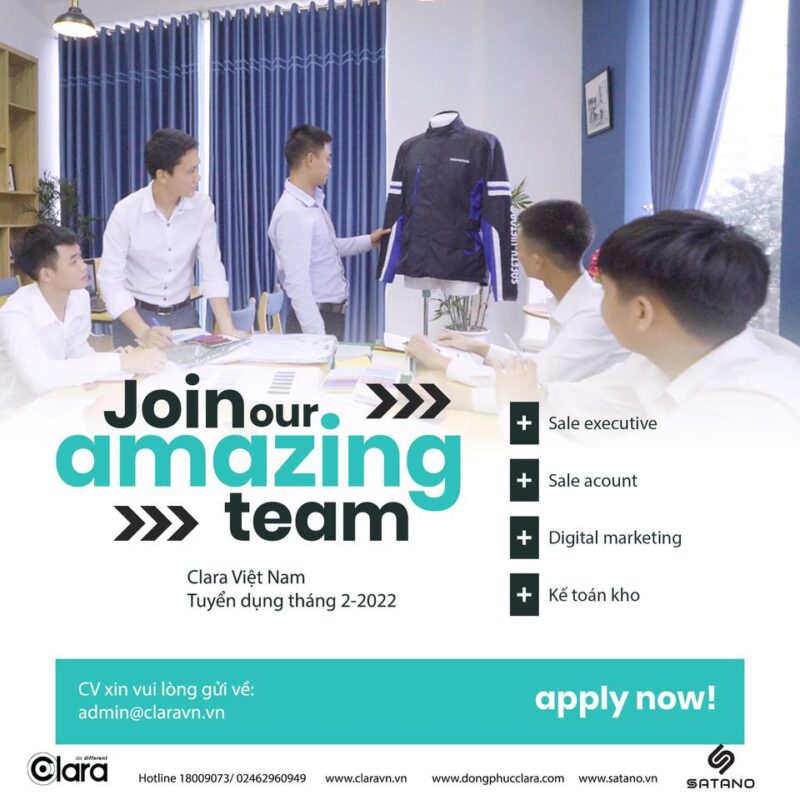 Tuyển dụng Clara 2022