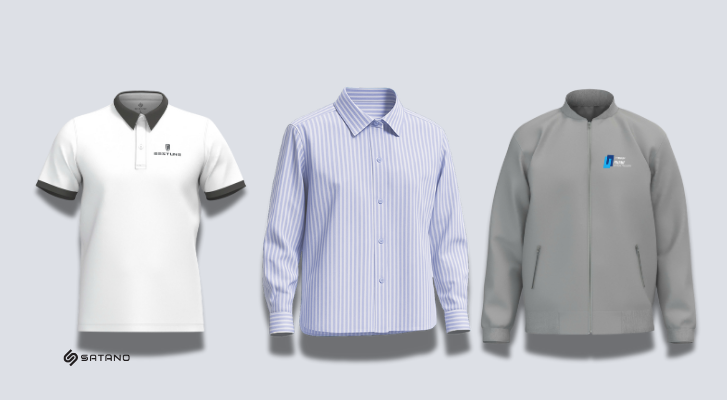 Một số thiết kế polo, sơ mi, áo khoác của Clara