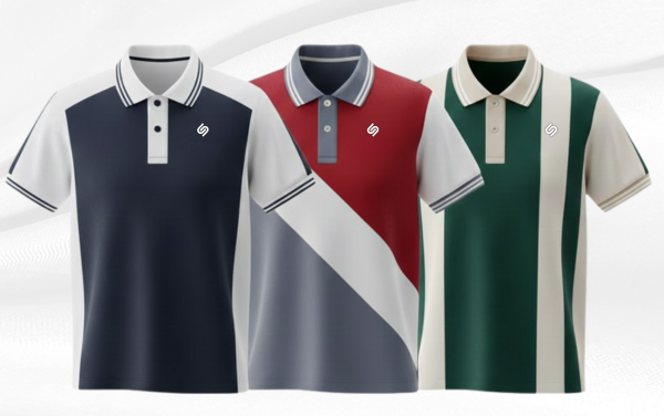 Mẫu áo đồng phục pha phối