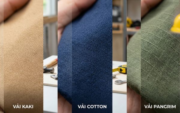 Chất liệu vải đồ bảo hộ lao động bền và thoáng