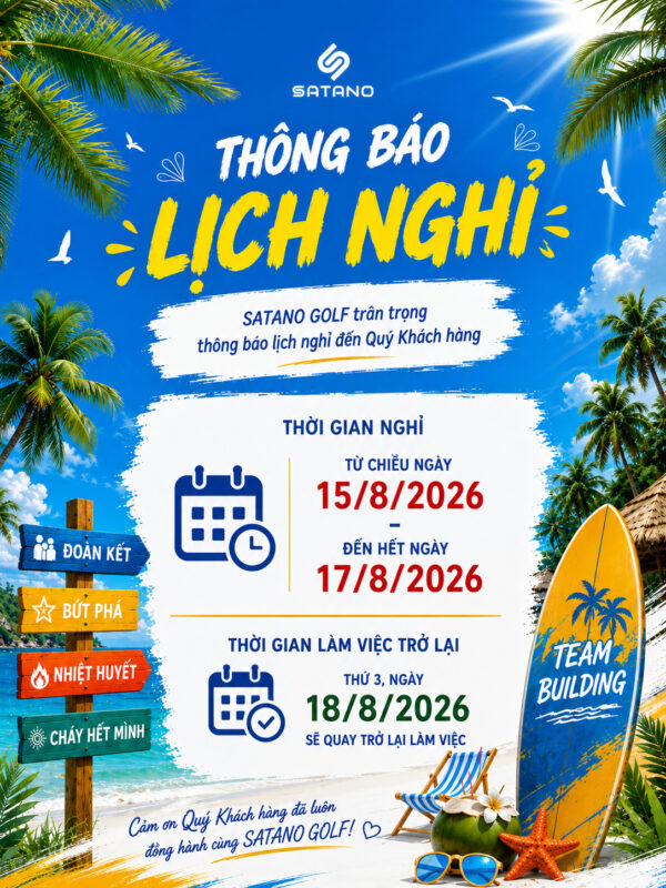 Lịch nghỉ team building 2026