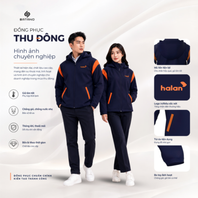 Áo đồng phục thu đông